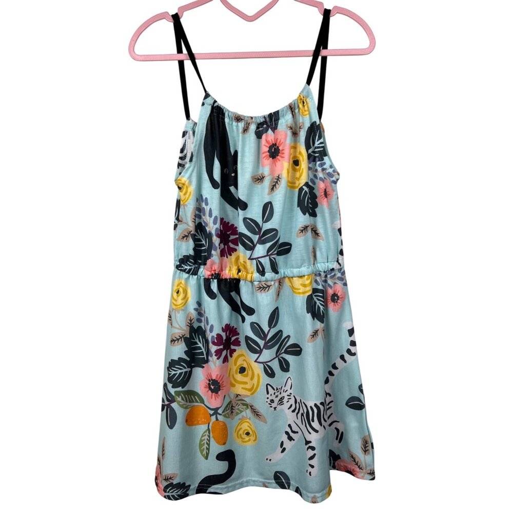 Sunshine Swing Floral Cat Dress